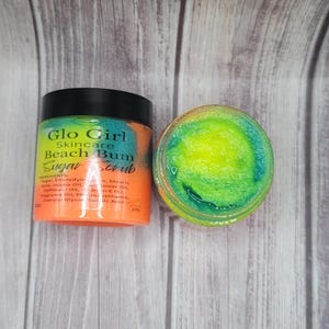 Beach Bum Sugar Scrub/Emulsified Sugar Scrub/Handmade Sugar Scrub