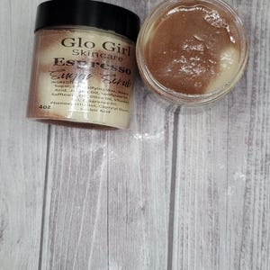 Espresso Sugar Scrub/Emulsified Sugar Scrub/Handmade Sugar Scrub