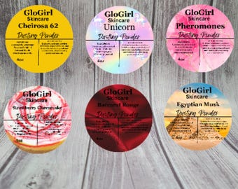 Polvos para polvo/Polvos para polvo de lujo/Regalo para mujeres/Regalo para niñas