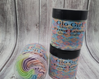 Froot Loops Body Butter/Whipped Body Butter/Handmade Body Butter/Skin Moisturizer/Skincare