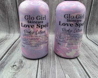 Loção Love Spell/Presente para mulheres/Presente para meninas/Loção corporal artesanal