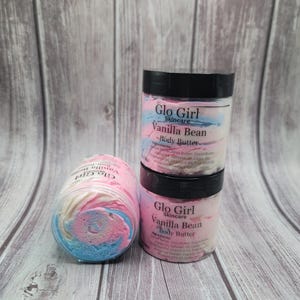 Vanilla Bean Body Butter/Whipped Body Butter/Handmade Body Butter/Skin Moisturizer/Gift For Women/Gift For Girls