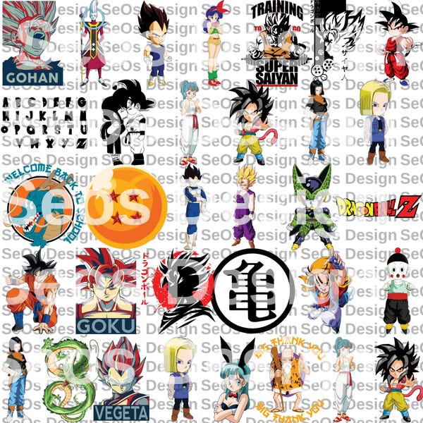 Dragon Ball Z Art - Etsy