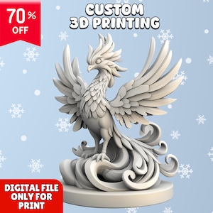 Aangepast 3D-beeldhouwdier, 3D-sculptuur, 3D-personagemodellering, personagebeeldhouwen voor 3D-printen, model van hoge kwaliteit beeldhouwkunst