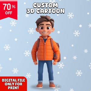 Benutzerdefinierte 3D Cartoon Charakter Modellierung, Sammlerstücke, Maskottchen, Animation, Spiele, einzigartige Designs 3D Cartoon Charakter, Modelle für den 3D-Druck