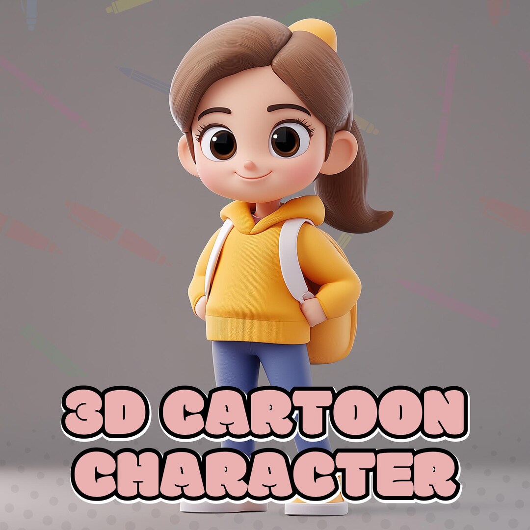 CUSTOM 3D CHARACTER Animation, Game Assets, Toys, Collectibles, Kids ...
