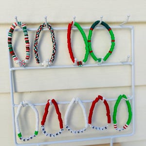 Christmas Bracelet, Holiday  Bracelet,personalized Christmas bracelet,Christma gift Bracelet , Custom Christmas bracelet,Holiday Gift