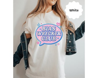 Bias Wrecker Club Shirt, Bias Hoodie, KPop Sweatshirt, KPop Bias, Korean Tee, Who is your Bias, Favorite, KPop Fashion, KPop Aesthetic