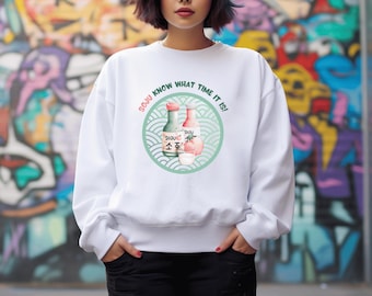 Soju know what time it is shirt, Soju Sweatshirt, Korean Hoodie, I love Soju, Alcohol, Drinking, Kpop, KDrama, Gambe Gambe, Liquor, Wine