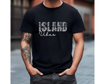 アイランドバイブスシャツ、ビーチ好きへのギフト、サマースウェットシャツ、オーシャンパーカー、ビーチライフシャツ、アイランドスタイル、のんびり、サーフィン、春休みシャツ