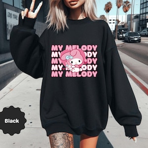 My Melody Shirt, My Melo Sweatshirt, Bunny Rabbit Hoodie, Little Red Riding Hood, Mariland Forest, Hello Kitty