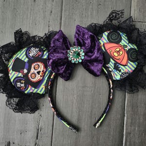 Day of the Dead Halloween Ears
