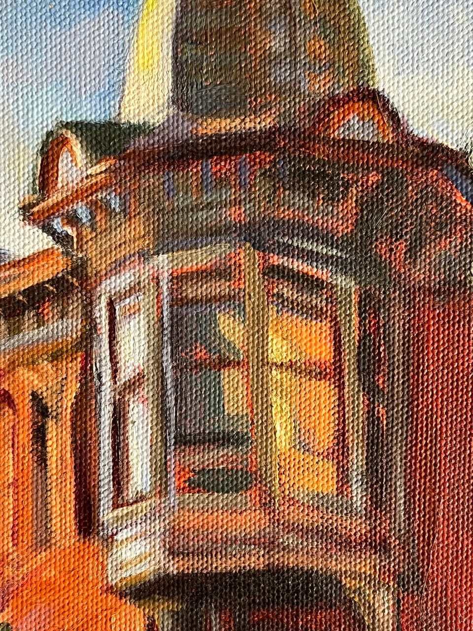 Lockeford Oil Painting, All Original Landscape, lockeford Antiques, Highway 88 & Elliott