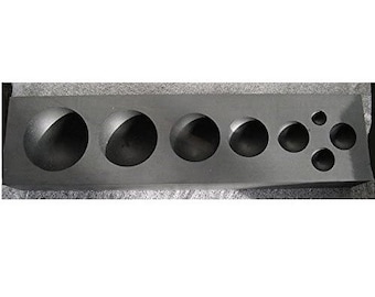 Devardi Glass Lampwork 8-Hole Desktop Graphite Marble Marver