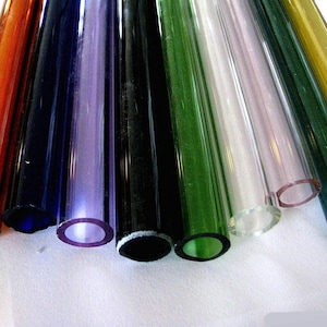 10 Borosilikat 16 mm Mischfarben 12-Zoll-Röhren, Devardi Glass Boro Tube, COE 33
