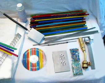 Devardi Glass Lampwork Hot Starter Kit W/ Torch Head Intermediate