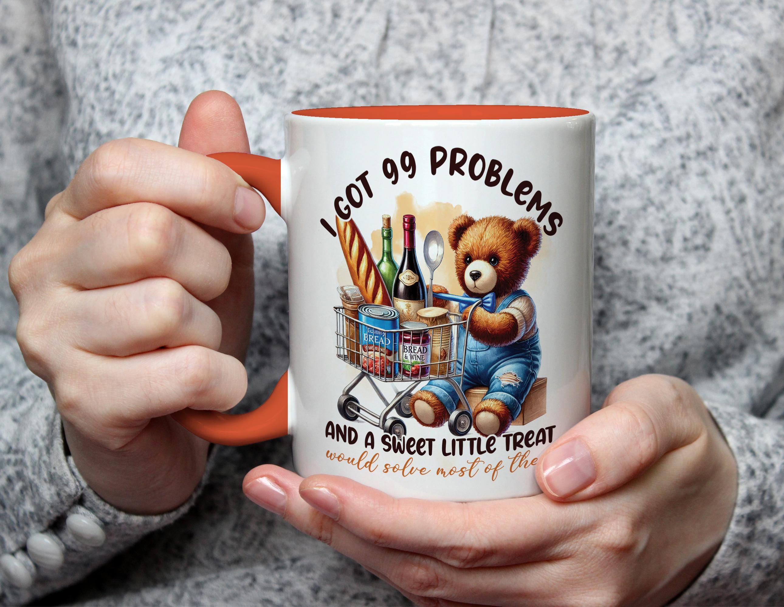 99 Problems Sweet Treat Mug Funny Quote Cup Humour Coffee Mug Gift for  Foodies Dessert Lover Sweet Tooth Sassy Tea Cup Funny work mug