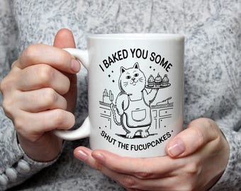 Funny Sarcastic Mug Gift for Work Office Coworker Friend Boss | Humour Coffee Cup | Rude Joke Present for Men Women Adults Gift for her