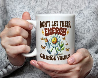 Positive Affirmation Mug, Motivational Quote Coffee Cup, Uplifting Gift for Inspiration, Confidence mug Daily Positivity gifts energy gifts