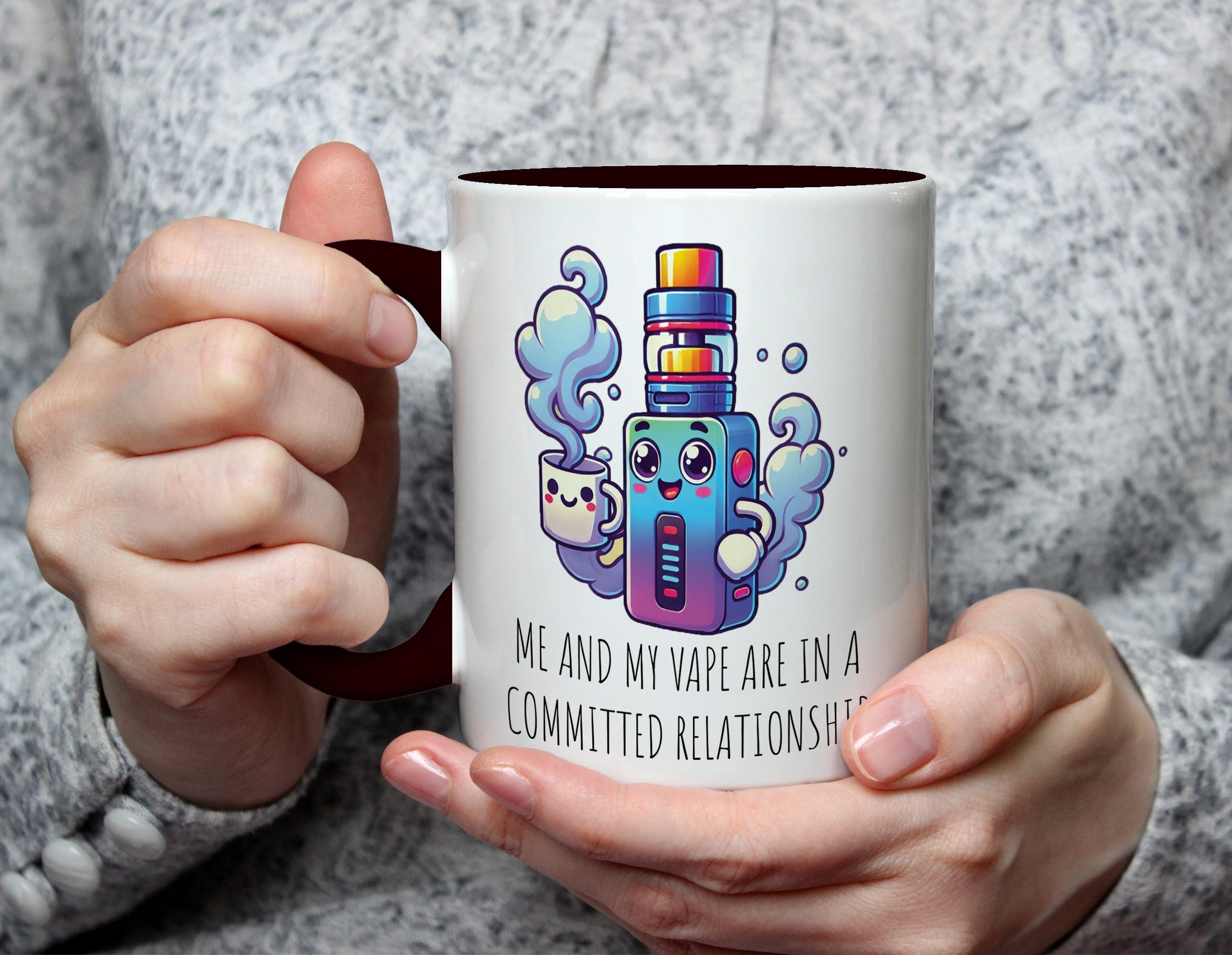 Funny Vape Mug - Gift for Vaper Vaping Gift Mug for Vaper - Vaper Gift, Vape  Lover Coffee Cup, Novelty Smoking Mug Vape Life Gift Mod Mug