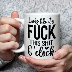 面白い失礼なマグカップ – まるでクソみたいな時間 – 汚いオフィスマグカップ – 皮肉な職場への贈り物、友人や同僚への職場への贈り物。マグカップ