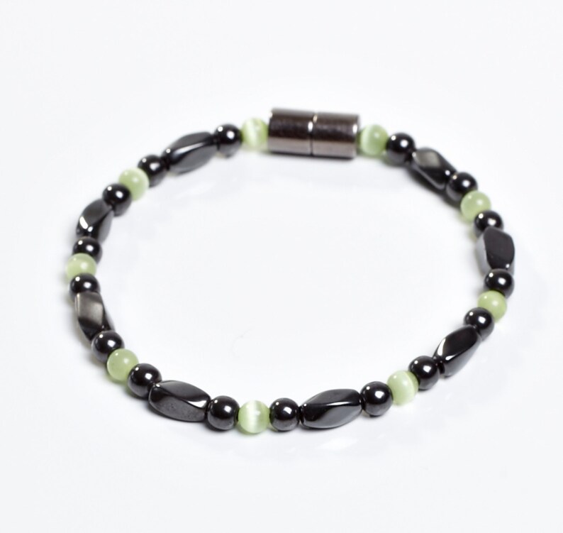 Petite Green Magnetic Bracelet by Happy and Healthy Magnetic Jewelry image 2