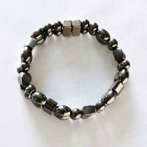 Magnetic Bracelet Magnetic Therapy Double Strand Bracelette for Man or Woman image 4