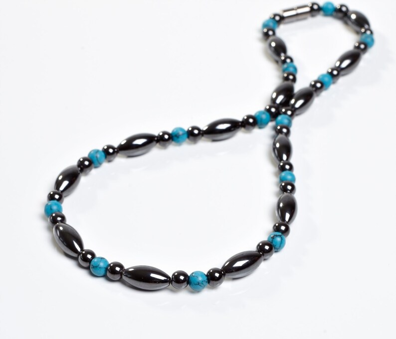 Therapy Necklace and Turquiose Custom Made Etsy