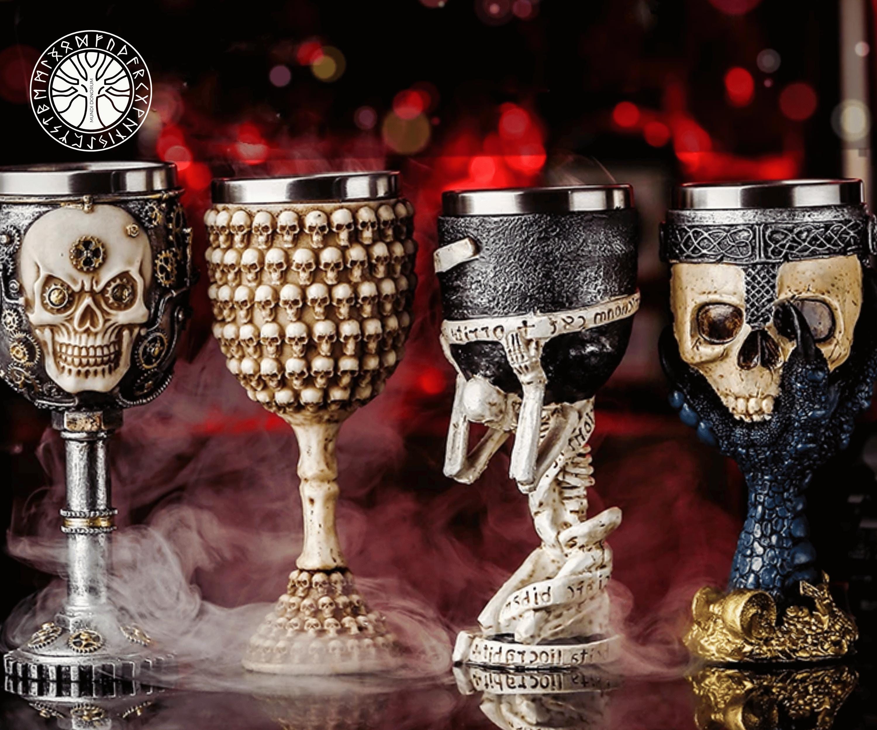 Goblet égyptien Fantaisie Puckator - Décoration D'intérieur, Idée Cadeau Originale - Matériau Durable