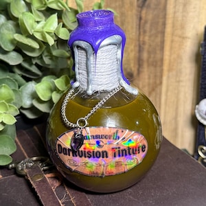 Color Changing Potion Bottle: Fantasy Apothecary Decor Prop