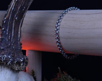 Edelstahl Kettenarmband