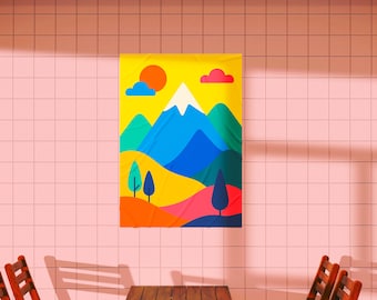 Mountain poster