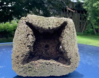 Unieke vorm van hypertufa