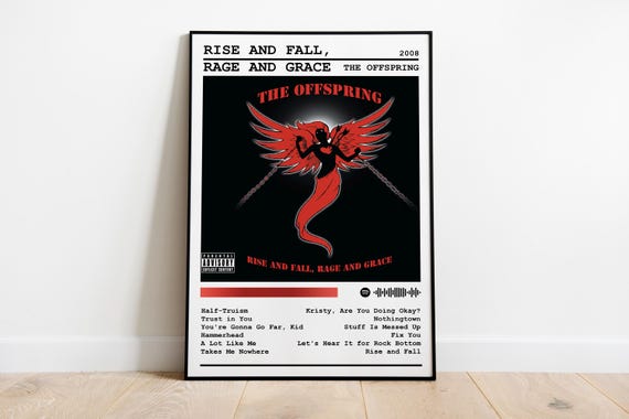 The Offspring Poster Print | Rise and Fall, Rage and Grace Album