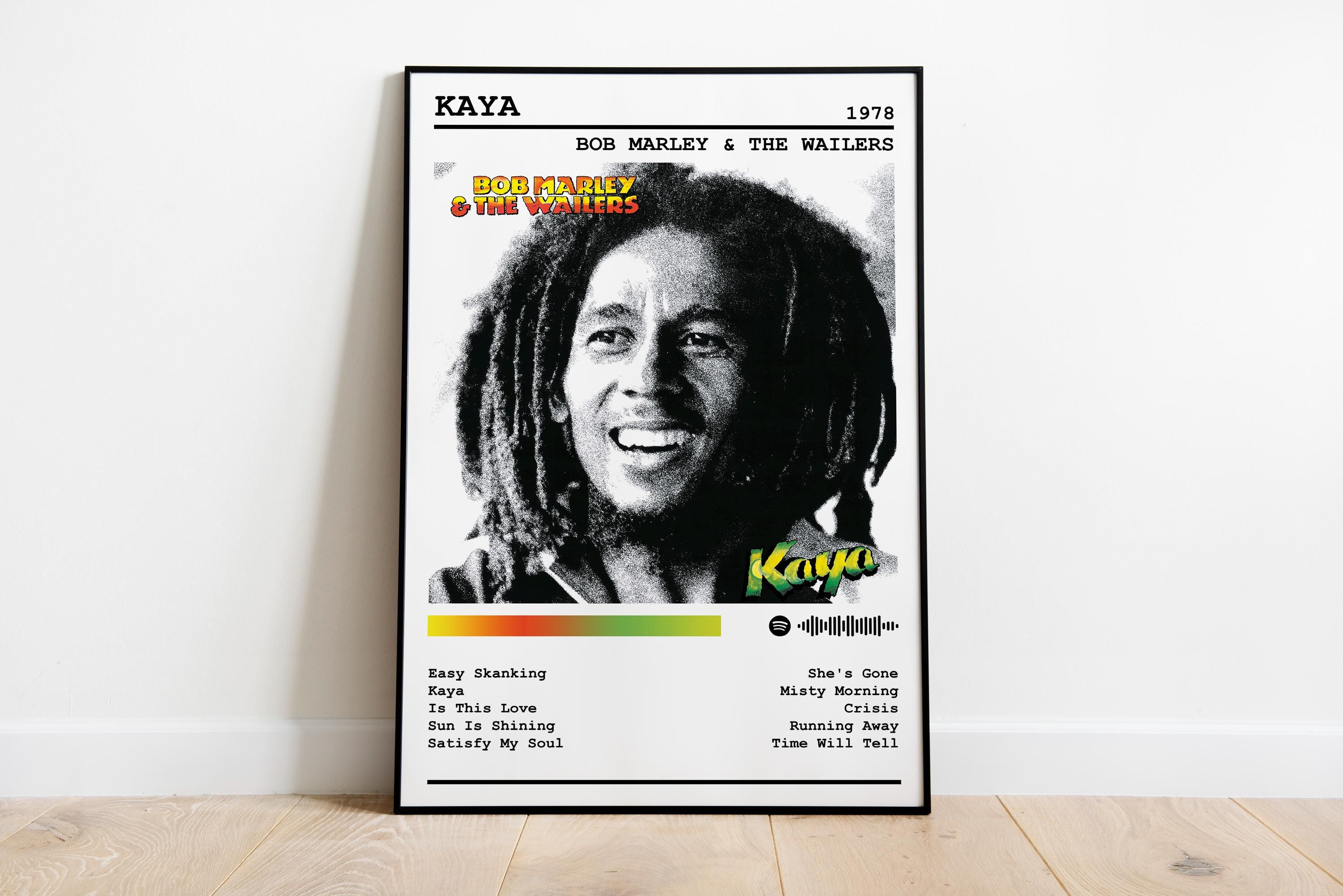 Bob Marley and the Wailers Poster Print | Kaya Album Poster
