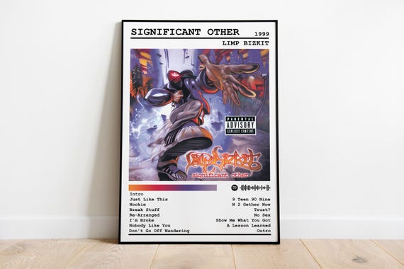 limp bizkit アルバム告知ポスター Limp Bizkit Chocolate Starfish Poster Iron Painting Wall Poster