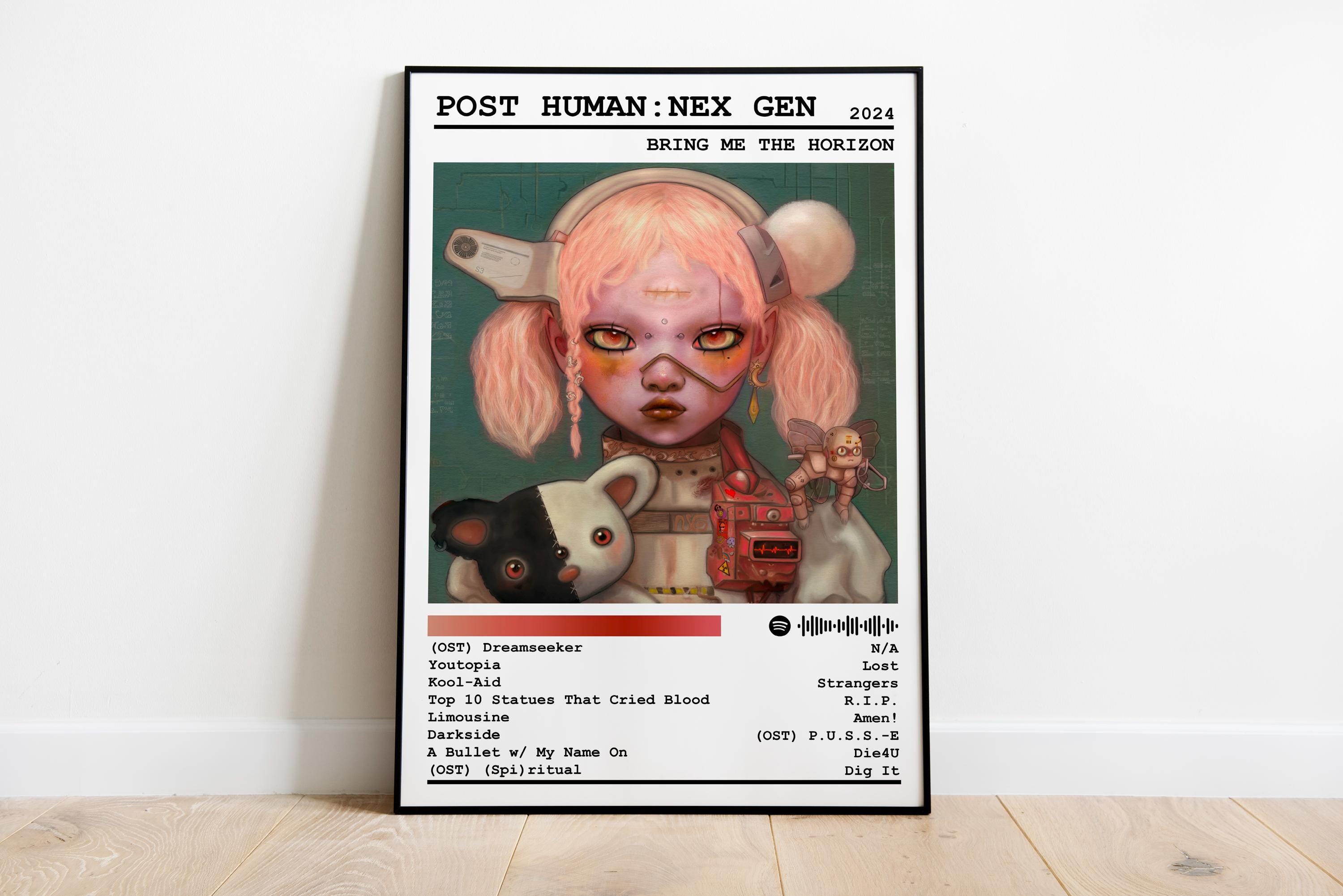 Bring Me the Horizon Poster Print | Post Human Nex Gen Album