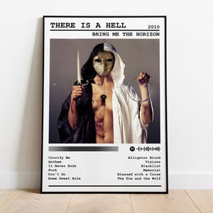 Bring Me The Horizon ポスタープリント | There is a Heaven アルバムポスター | 音楽ポスター | アルバムカバーポスター | 壁飾り | 音楽ギフト | 部屋飾り