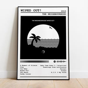 La copie d'affiche de quartier | Anéanti ! Affiche d'album | Affiche de musique | Poster de la pochette de l'album | Décoration murale | Cadeau musique | Décoration de la chambre