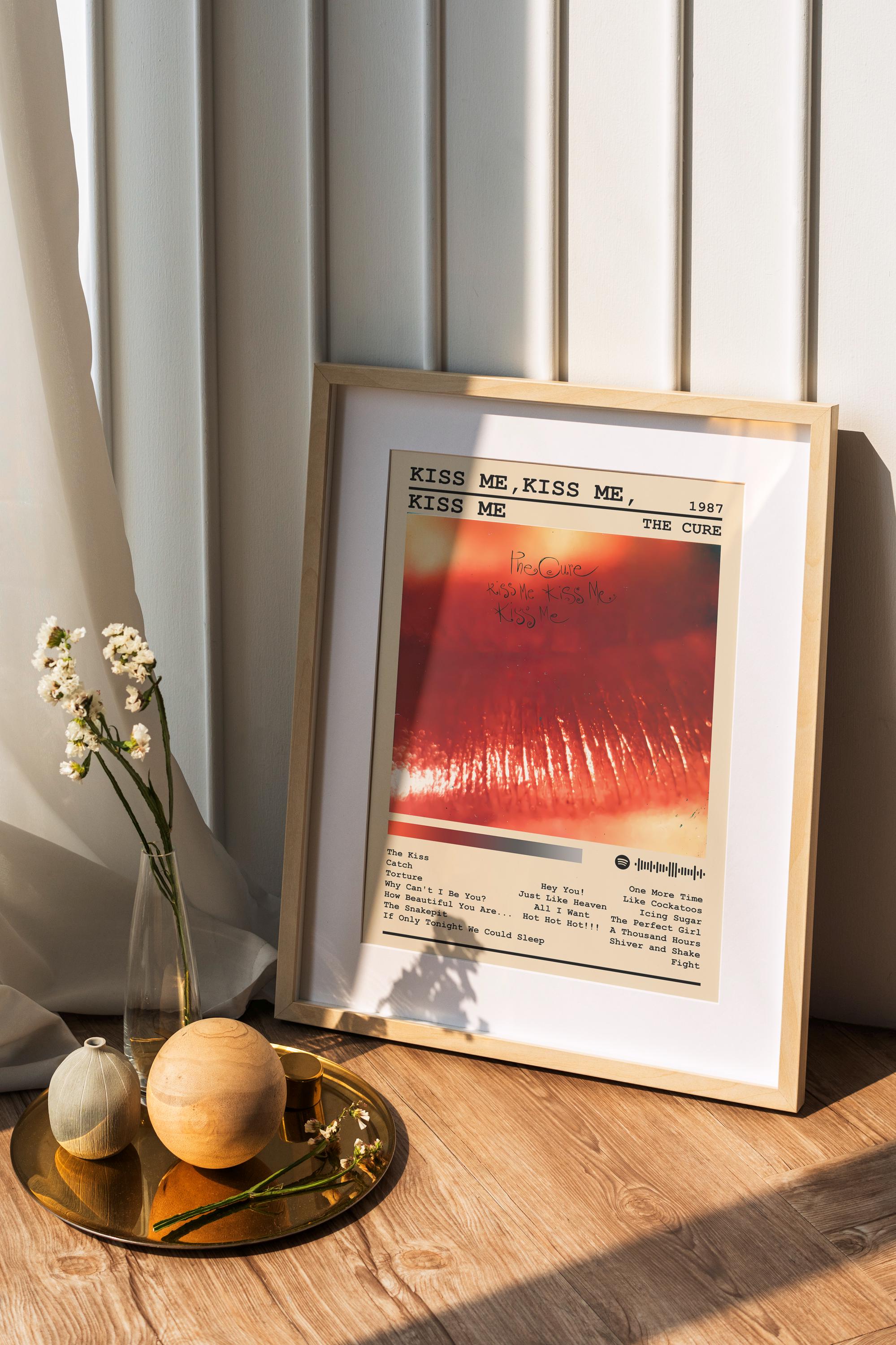 ザキュアー　ポスター　キスミーキスミーキスミー The Cure - Kiss Me Kiss Me Kiss Me - 11x17 Poster Print | eBay