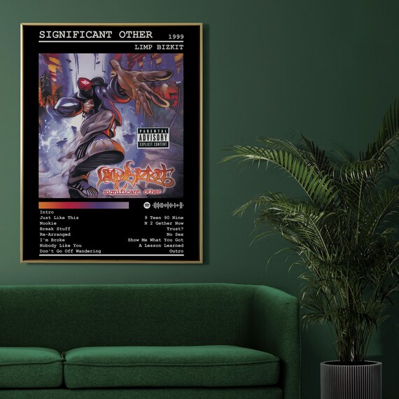 Limp Bizkit Poster Print | Significant Other Album Poster | Music