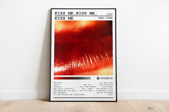 ザキュアー　ポスター　キスミーキスミーキスミー The Cure - Kiss Me Kiss Me Kiss Me - 11x17 Poster Print | eBay