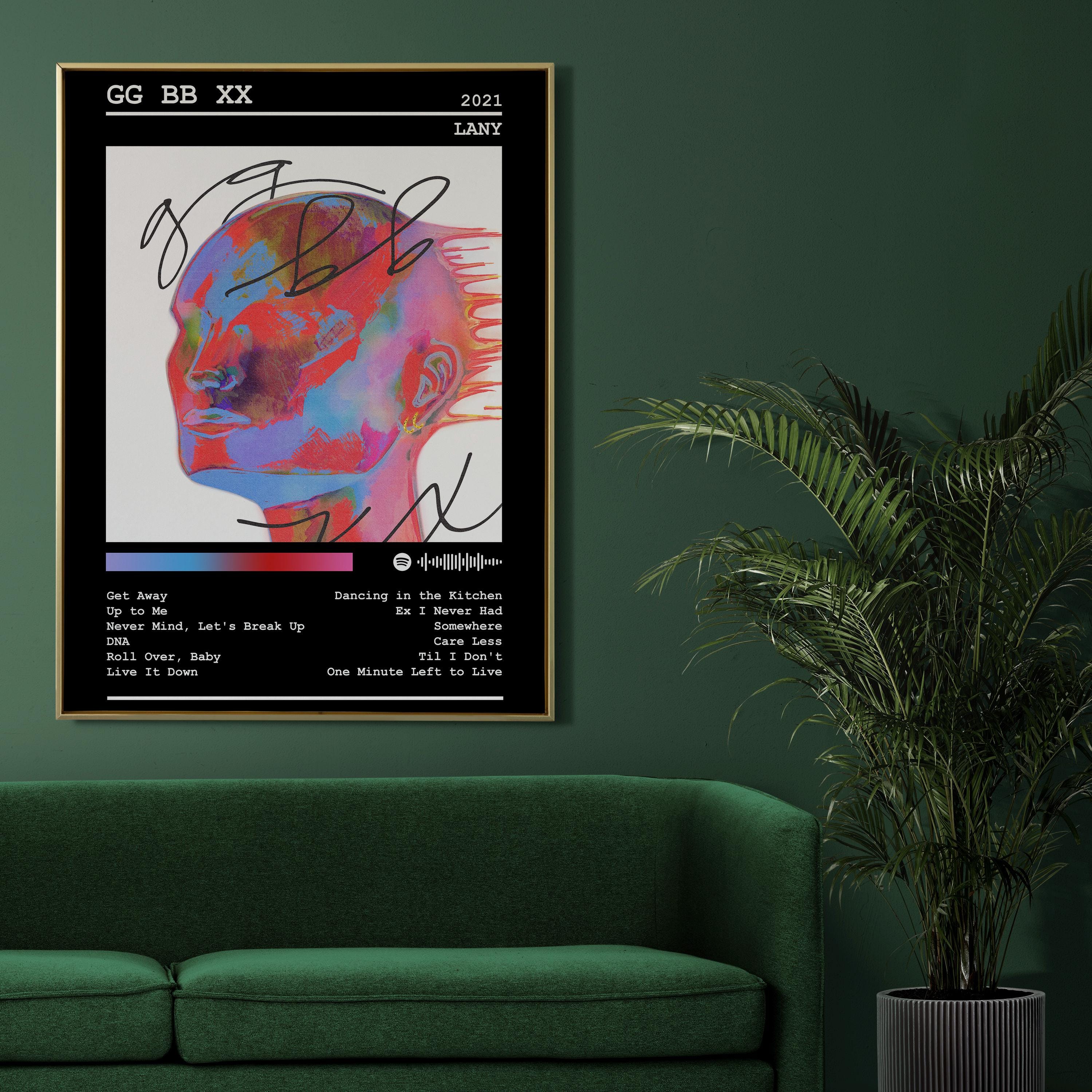 Lany Poster Print | Gg Bb Xx Album Poster | Music Poster | Album