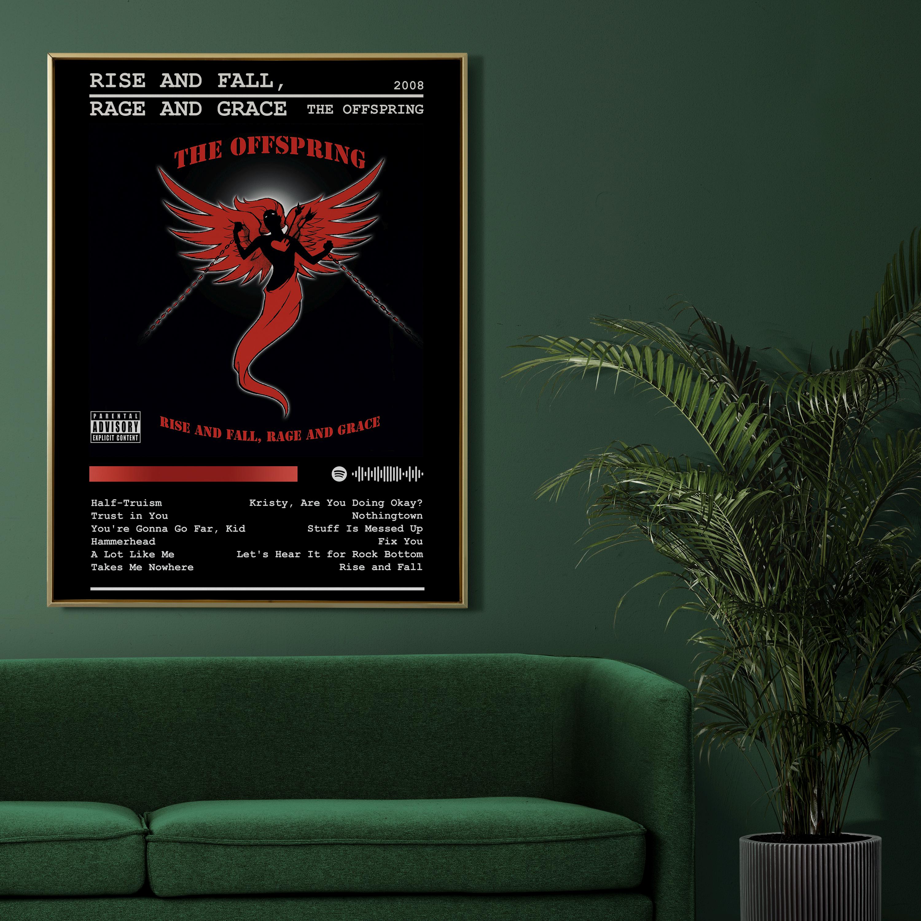 The Offspring Poster Print | Rise and Fall, Rage and Grace Album