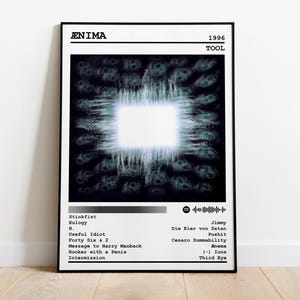 Tool Poster Print | Aenima Album Poster | Music Poster | Album Cover Poster | Wall Decor | Music Gift | Room Decor