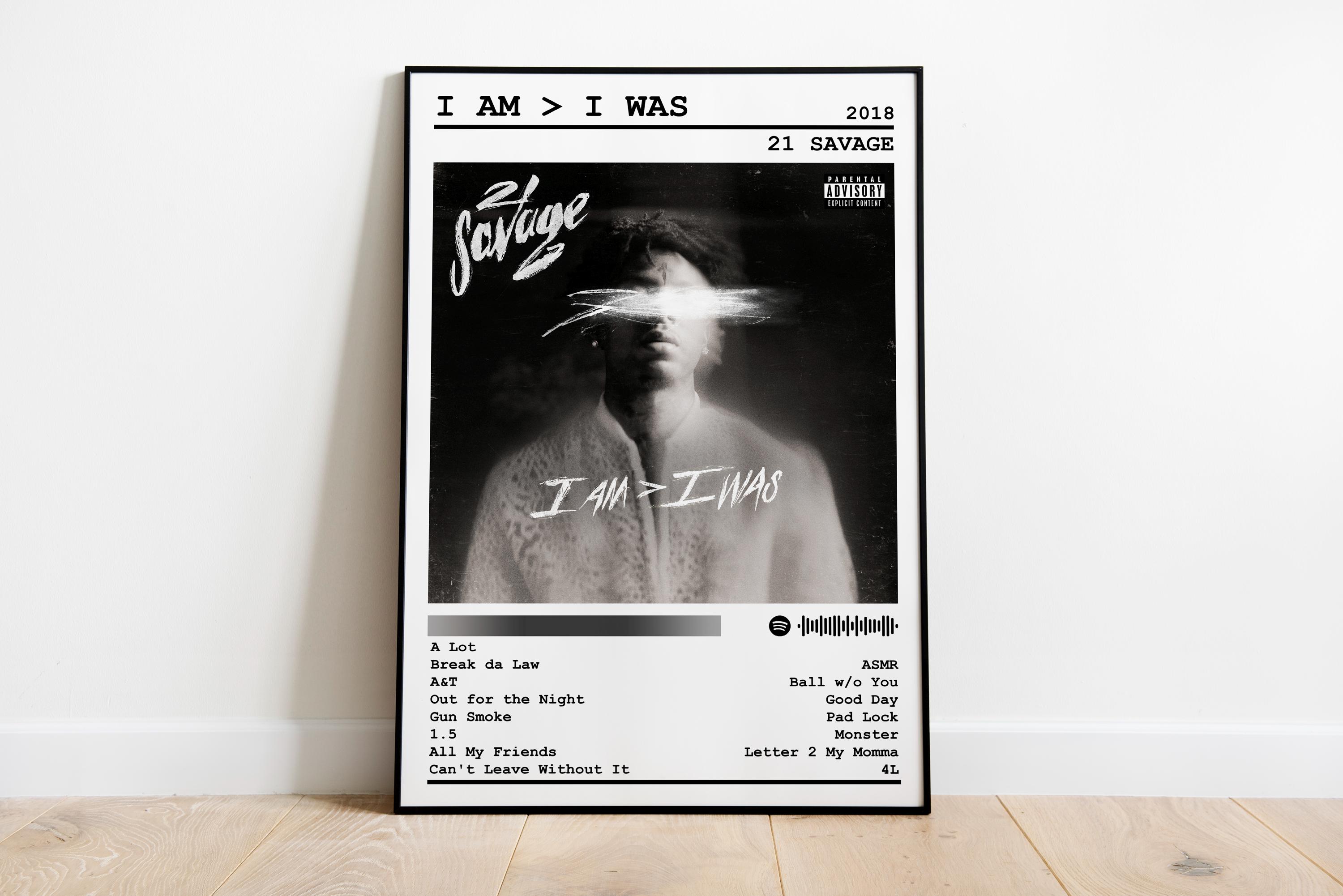 新品未開封 21 Savage I Am > I Was LPレコード Amazon.com: i am > i was: CDs & Vinyl