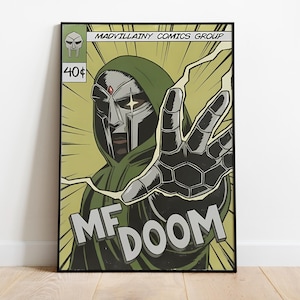 MF DOOM ポスター　激レア Mf Doom Concert Poster | eBay