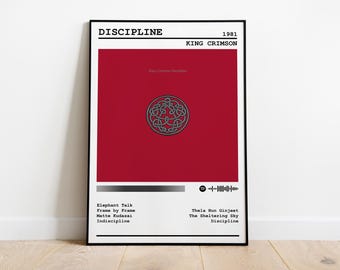 King Crimson Poster | in the Court of the Crimson King Poster