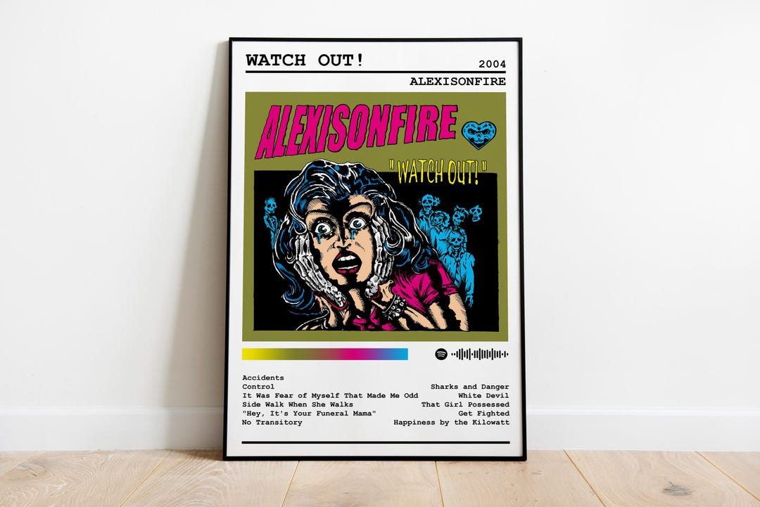 Alexisonfire Poster Print | Watch Out! Album Poster | Music Poster