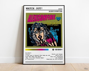 Alexisonfire Poster Print | Watch Out! Album Poster | Music Poster